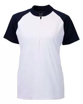 Футболка Cutter & Buck Team USA Stripe Half Zip Mock, цвет multi