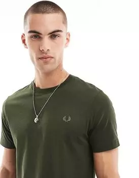 Футболка цвета хаки Fred Perry