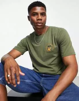 Футболка цвета хаки Hurley Summer Vibes