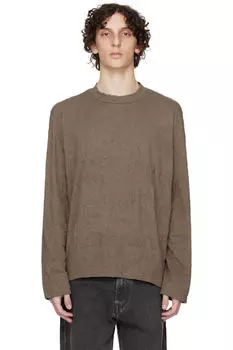 Футболка цвета хаки с длинными рукавами OUR LEGACY