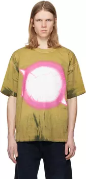 Футболка цвета хаки T-Boxt-R24 Diesel