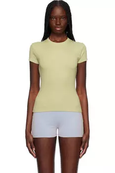 Футболка цвета хаки в рубчик CDLP