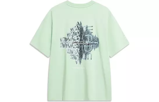 Футболка Cyril X Wade Collection Unisex Bamboo Green Lining, зеленый