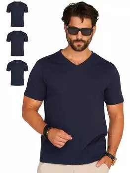 Футболка DAILY COTTON, темно-синий