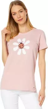 Футболка Daisybug Crusher с короткими рукавами Life is Good, цвет Himalayan Pink