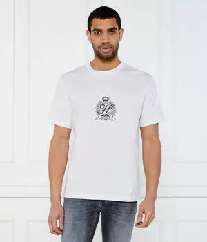 Футболка дамонер Regular fit Hugo, белый