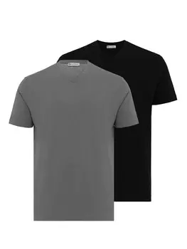 Футболка Dandalo, серый/черный