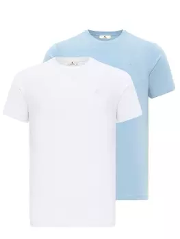 Футболка Daniel Hills, голубой/белый