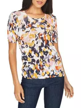 Футболка Daniel Rainn с принтом, ivory