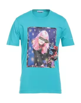 Футболка Daniele Alessandrini, бирюзовый