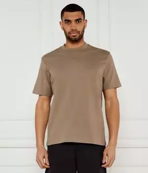 Футболка даполино Relaxed fit Hugo, коричневый