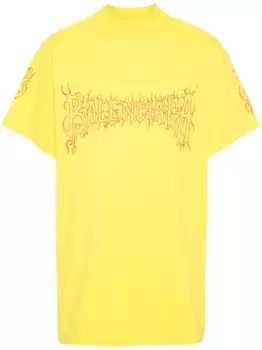 Футболка Darkwave BALENCIAGA, желтый