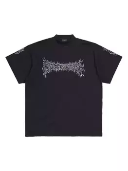 Футболка Darkwave оверсайз Balenciaga, черный