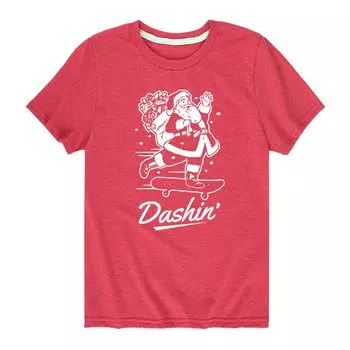 Футболка Dashin Santa для мальчиков 8–20 лет Licensed Character
