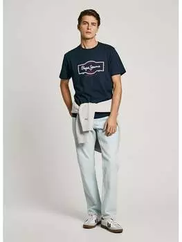 Футболка Daxton Pepe Jeans, темно-синий
