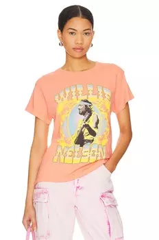 Футболка DAYDREAMER Willie Nelson Outlaw Country Tour, цвет Desert Flower