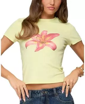 Футболка Daylily Edikted, желтый