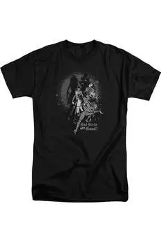 Футболка DC Comics Bad Girls Are Good с коротким рукавом для взрослых Gildan, черный