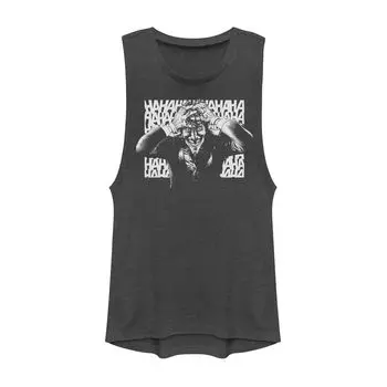 Футболка DC Comics для юниоров The Joker Crazy Laugh Muscle Tee Licensed Character