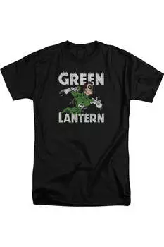 Футболка DC Comics Hal Power с коротким рукавом для взрослых Gildan, черный