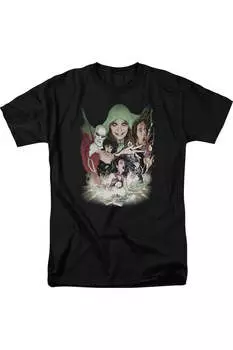 Футболка DC Comics Justice League Dark с коротким рукавом для взрослых Gildan, черный