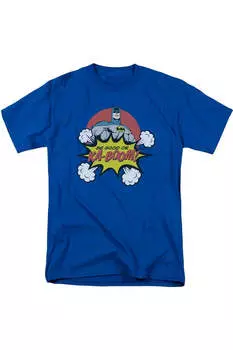 Футболка DC Comics Kaboom с коротким рукавом для взрослых Gildan, синий