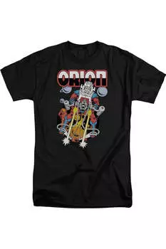 Футболка DC Comics Orion с коротким рукавом для взрослых Gildan, черный