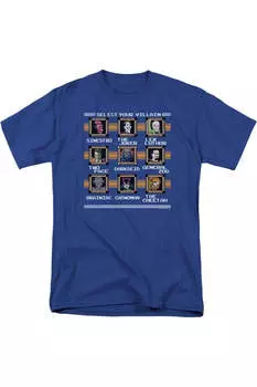 Футболка DC Comics Stage Select с коротким рукавом для взрослых Gildan, синий