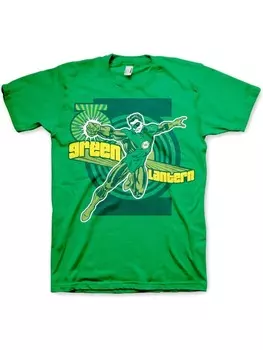 Футболка DC Comics, зеленый