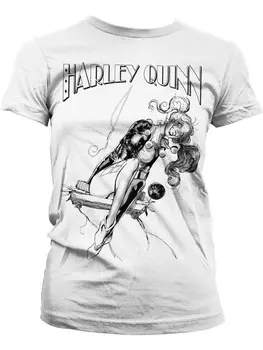 Футболка DC Commics Harley Quinn, белый
