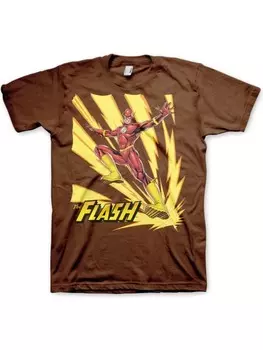 Футболка DC Flash, коричневый