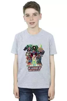 Футболка DC League Of Super-Pets Super Powered Pack DC Comics, серый