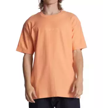 Футболка DC Shoes "Raddled Crew", цвет Papaya Punch