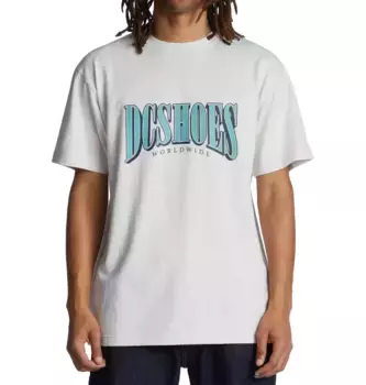 Футболка DC Shoes "Tall Stack", цвет Snow Heather