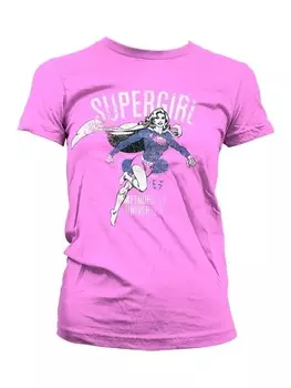 Футболка DC Super Heroes, розовый