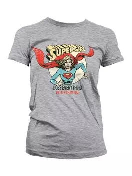 Футболка DC Super Heroes, серый