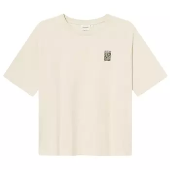 Футболка Dedicated T-Shirt Vadstena Thistle EMB, цвет Rainy Day