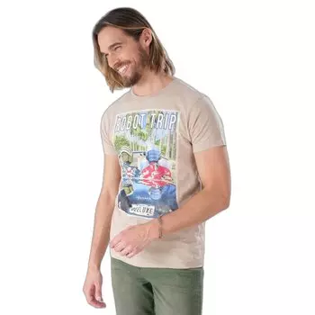 Футболка Deeluxe Robotrip T-shirt, бежевый