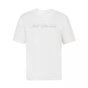 Футболка Deep Breath с градиентной завивкой, белый