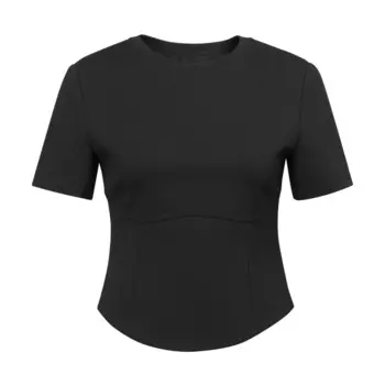 Футболка Deep Breath с короткими рукавами, черный