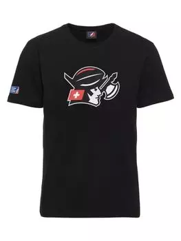 Футболка DEF, черный