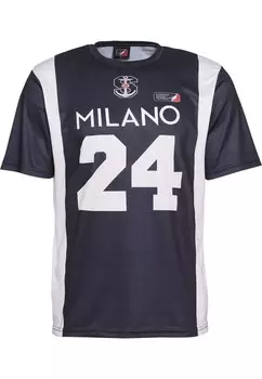 Футболка DEF Shirt DefShop x European League of Football Milano Seamen, темно-синий