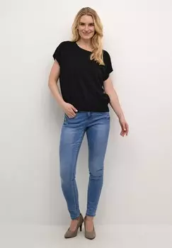 Футболка DELA Cream, черный