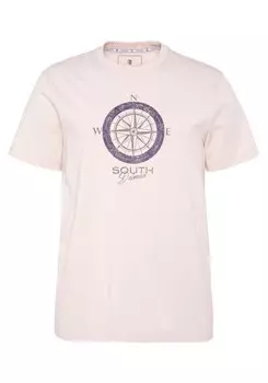 Футболка Delmao, бежевый