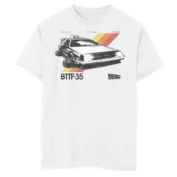 Футболка DeLorean с рисунком «Назад в будущее» 35 лет для мальчиков 8–20 лет Licensed Character