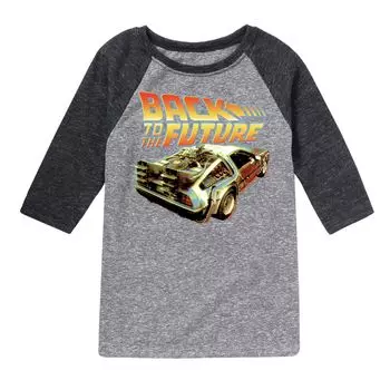 Футболка Delorean с рисунком реглан для мальчиков 8–20 лет Licensed Character