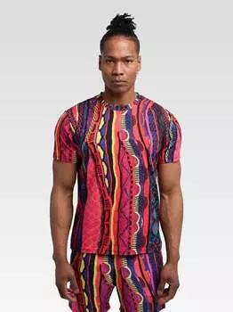 Футболка делоренци Carlo Colucci, красный