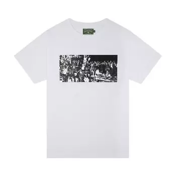Футболка Denim Tears x Arthur Jafa Black Entertainment Tee, белый
