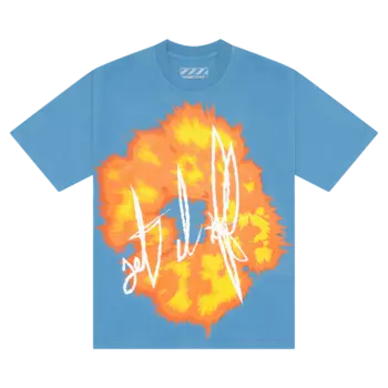 Футболка Denim Tears x Offset Set It Off #2 'Blue', синий