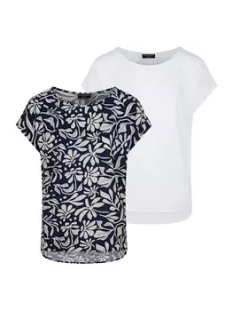 Футболка DENIMFY DFJule 2er, разноцветный